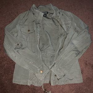 Olive green jacket